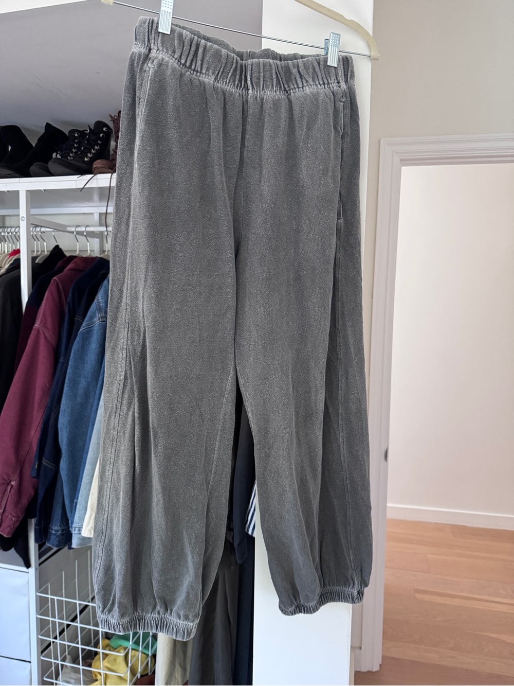 Le Bon Shoppe Balloon Pant Grey Medium